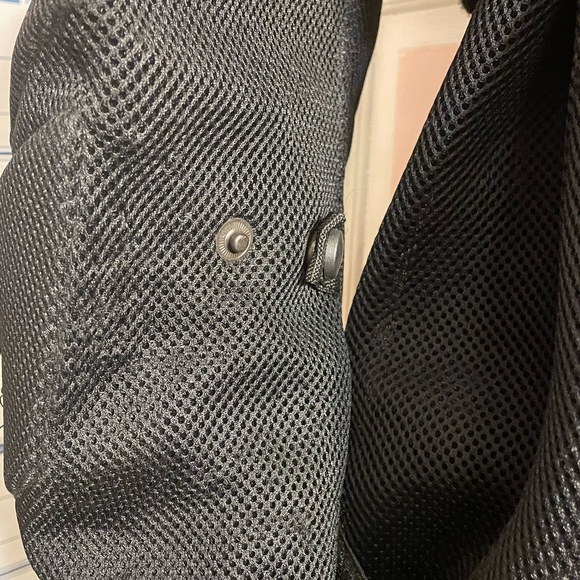 Himalaya Motorbike, black scotchlite, 3M padded, jacket. size M w/ zippers snaps - Picture 4 of 16